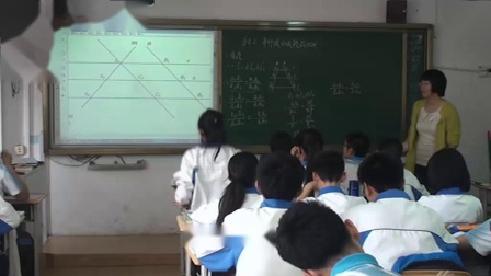 《2 平行线分线段成比例》教学视频实录-北师大版初中数学九年级上册