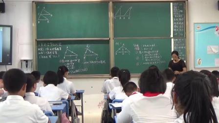 《SSS》课堂教学视频实录-冀教版初中数学八年级上册