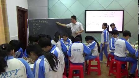 《角边角》课堂教学视频实录-华东师大版初中数学八年级上册