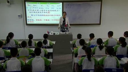 《2.4 整式》课堂教学视频-湘教版初中数学七年级上册