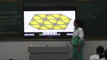 《综合与实践 平面图形的镶嵌》优质课教学视频-湘教版初中数学八年级下册