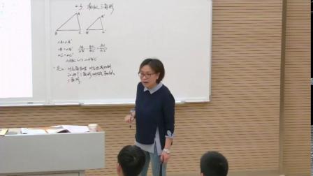 《4.3 相似三角形》优质课课堂展示视频-浙教版初中数学九年级上册