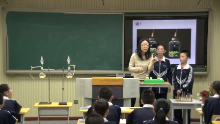 《第二节 绿色植物的呼吸》优质课课堂展示视频-北京版初中生物七年级下册