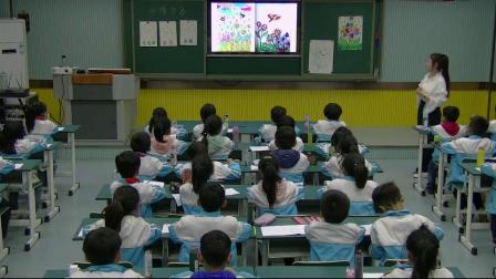 《1. 小雨沙沙》优质课教学视频-湘美版小学美术一年级下册