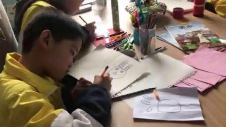 《14. 彩色的梦》优质课课堂展示视频-湘美版小学美术三年级下册