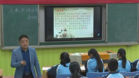 《己亥杂诗（其五）》教学视频实录-部编版初中语文七年级下册