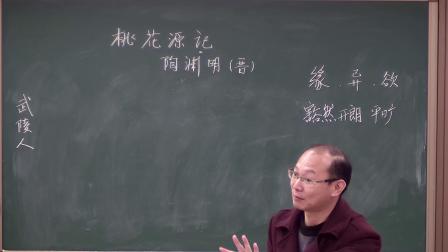 《9 桃花源记》课堂教学视频实录-部编版初中语文八年级下册