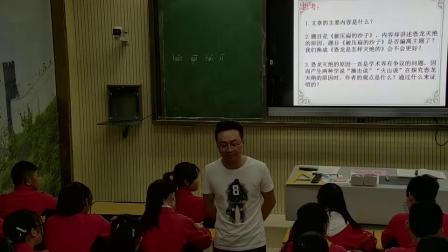 《被压扁的沙子》优质课视频-部编版初中语文八年级下册