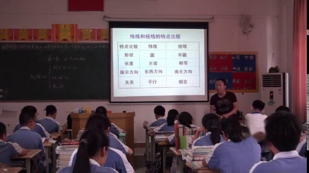 《第一节 地球的形状与大小》课堂教学视频-粤人版初中地理七年级上册