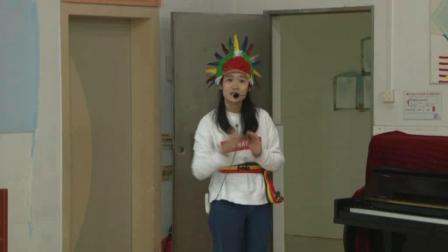 《唱游 《十个小印第安人》》教学视频实录-花城粤教版小学音乐一年级下册