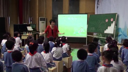 《歌曲 《牧童遥》》课堂教学视频-花城粤教版小学音乐一年级下册
