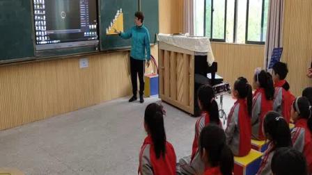 《歌曲《音阶歌》》课堂教学视频实录-花城粤教版小学音乐二年级下册