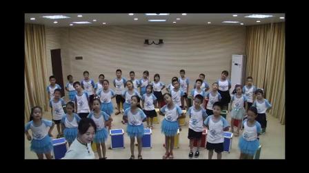 《听赏）采茶扑蝶（齐唱）》课堂教学视频实录-接力版小学音乐二年级下册
