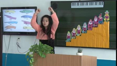 《音阶歌》优质课教学视频实录-辽海版小学音乐二年级下册
