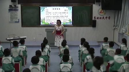 《唱歌　柳树姑娘》优质课课堂展示视频-鲁教五四学制版小学音乐一年级下册