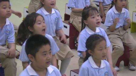《歌表演  娃哈哈》课堂教学视频实录-人教版（五线谱）小学音乐一年级上册