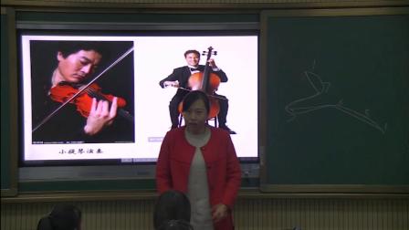 《天鹅》课堂教学视频实录-人教版（简谱）初中音乐七年级下册
