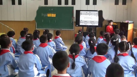《演唱 咏鹅》课堂教学视频-人音版（敬谱主编）小学音乐一年级下册