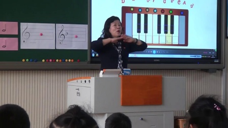 《演唱 共产儿童团歌》优质课视频-人音版（敬谱主编）小学音乐二年级下册