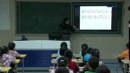 《演唱 北京四合院》课堂教学视频实录-人音版（敬谱主编）小学音乐三年级上册