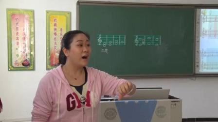 《演唱 雪绒花》教学视频实录-人音版（敬谱主编）小学音乐五年级下册