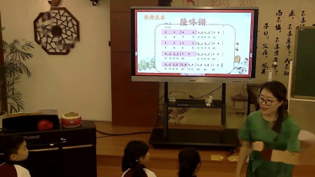 《动：律动（秧歌舞）》优质课课堂展示视频-苏少版（简谱）小学音乐一年级上册