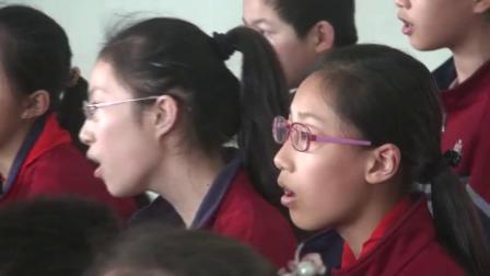 《唱：白兰鸽 红河谷》优质课课堂展示视频-苏少版（简谱）小学音乐六年级下册