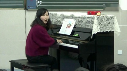 《唱：小雪花 过新年》优质课课堂展示视频-苏少版（五线谱）小学音乐二年级上册