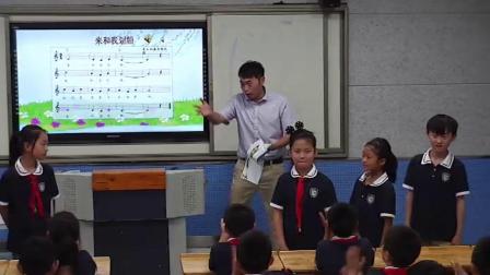《唱：幽静的山谷 来和我划船》课堂教学视频-苏少版（五线谱）小学音乐六年级上册
