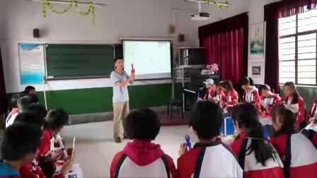 《竖笛练习》课堂教学视频实录-苏少版（简谱）初中音乐七年级上册