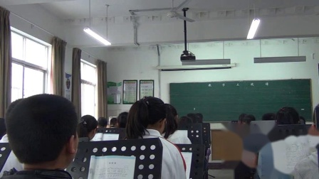 《杨柳青》课堂教学视频-苏少版（简谱）初中音乐七年级下册