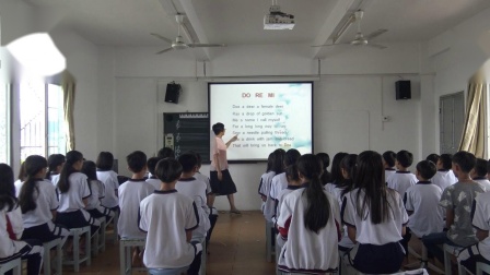 《歌曲《DO-RE-MI》》优质课教学视频-粵教花城版初中音乐七年级上册