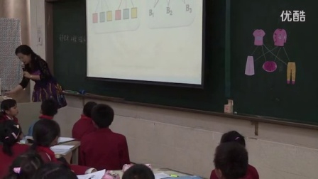 小学三年级数学下册 搭配中的学问  教学视频
