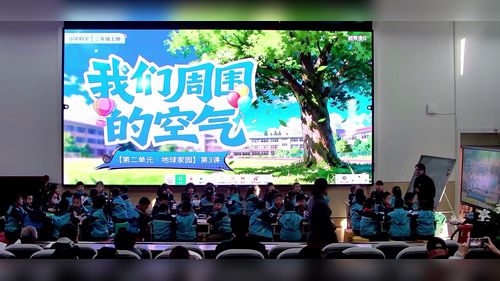 《我们周围的空气》教科版二上科学2025研讨课视频