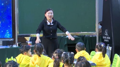 《月亮的故事》人美版一上美术展示课视频