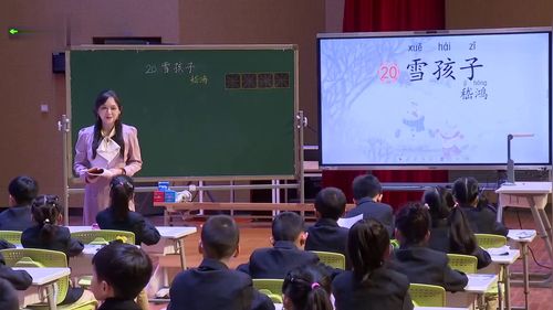 《雪孩子》部编版二上语文2025教学观摩研讨课优课视频