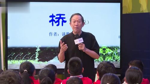 《桥》部编版六上语文2025秋名师观摩研讨课视频