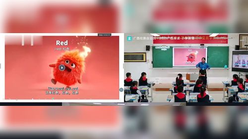 《Unit 5 The colourful world partC》新人教三上英语展示课视频
