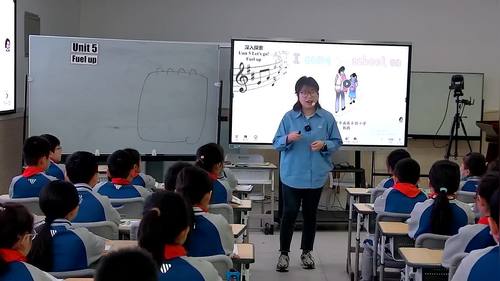 《Unit 5 Let’s go！ Fuel up》外研版四上英语2025展示课视频
