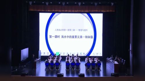 《海水中的重要元素-钠与氯的单元整理》人教版高中化学必修一2025优质课展示视频