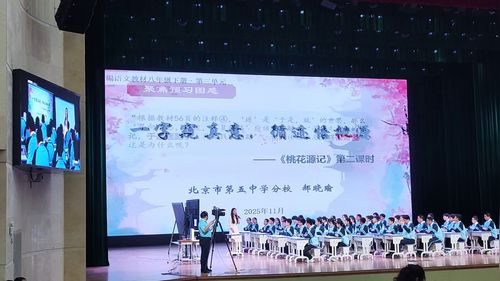 《桃花源记第二课时》部编版八下语文2025年度中学语文课堂教学大会展示课视频