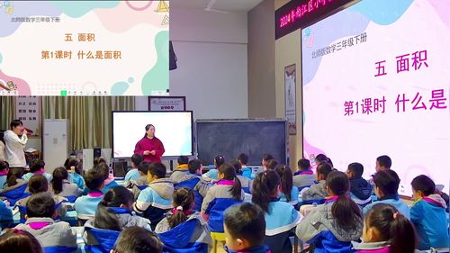 《什么是面积》北师大版三下数学2024年小学数学教师课堂教学技能大赛展示课视频