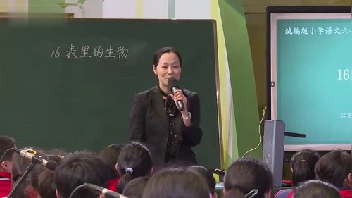 《表里的生物》部编版六下语文新课标新课堂2025观摩课视频