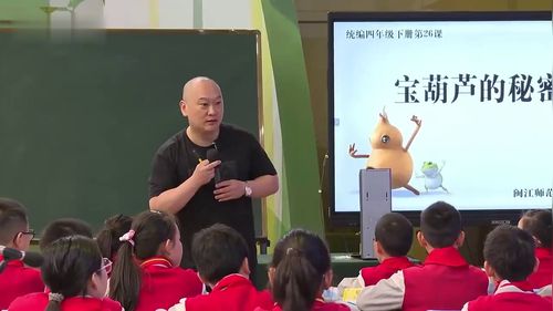 《宝葫芦的秘密（节选）》部编版四下语文新课标新课堂2025观摩课视频