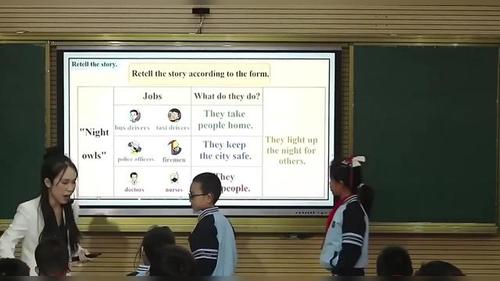 《Unit 1 People at work &Speed up》外研版四下英语2026年小学英语学科深耕“品质课堂”研讨课动画片