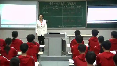 《中考人物形象分析专题复习》部编版九年级语文复习课视频