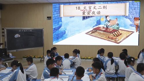 《囊萤夜读》部编版四下语文2026小学语文主题教研活动展示课视频