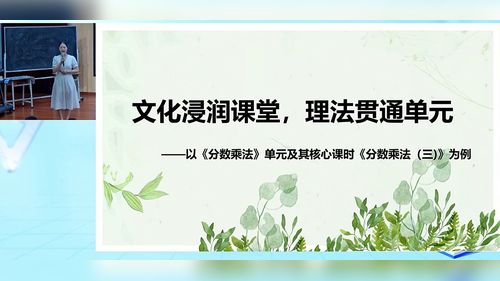 分数乘分数 - 优质课公开课视频专辑