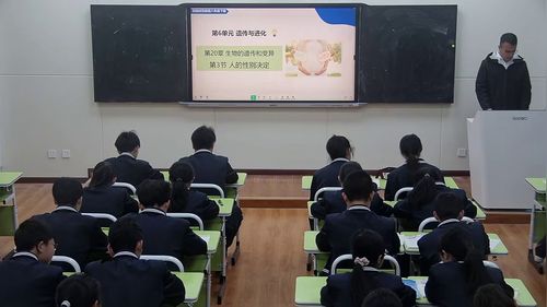 《人的性别决定》苏教版八下生物2026优课视频