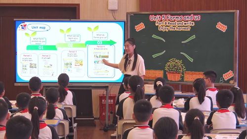 《Unit 5 Farms and us B Read and write》人教版四下英语2026“卓越课堂”暨新教材专题研讨活动优课视频